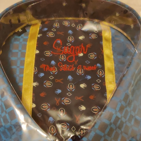 Sugar Ken Shirt - XL Men's - Turquoise - Picture 4 of 4